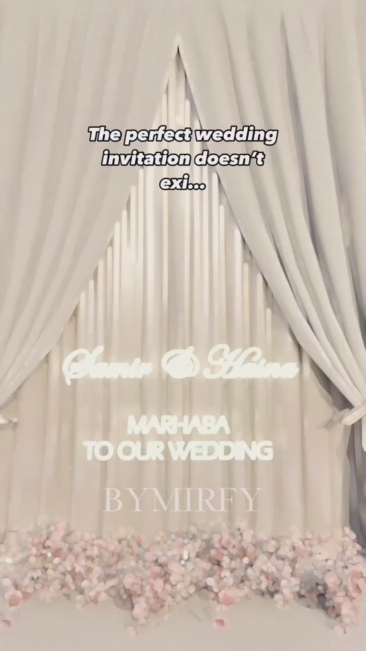 The Crystal Curtain Invitation