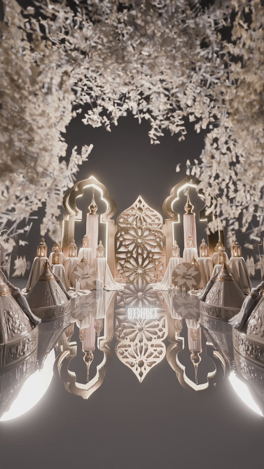 The Golden Henna Invitation