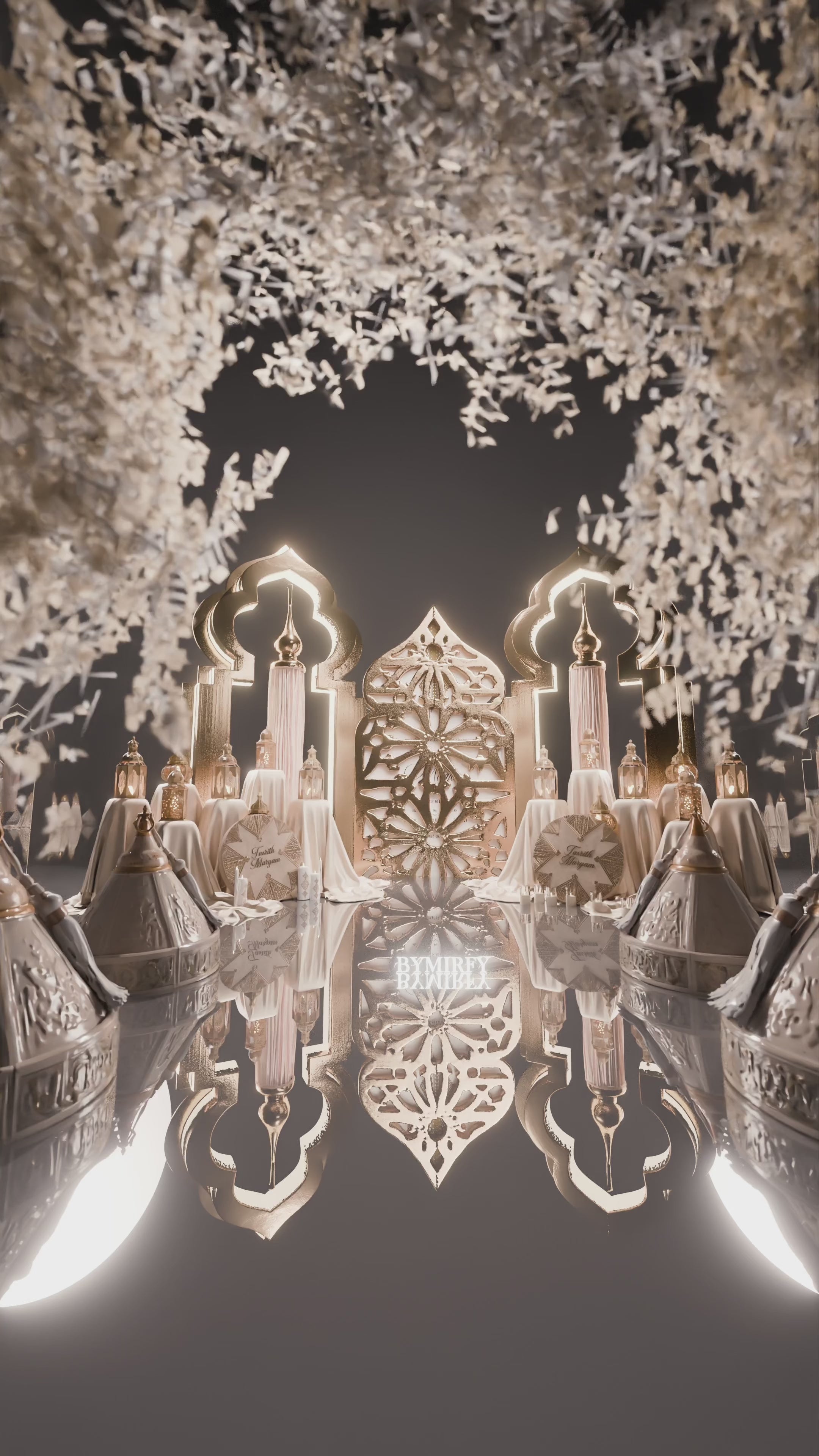 The Golden Henna Invitation